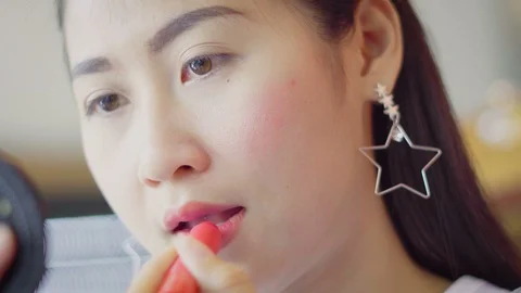 She Make up Vídeo Stock 93028509