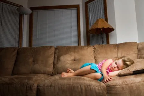 She is passed out Stock Photos