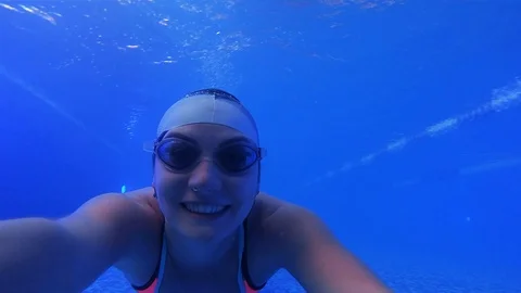 She is smiling close-up. Stock Footage 116427184