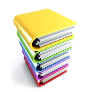Sheaf office folders Stock Illustration
