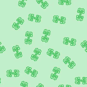 Shear testing materials engineering line seamless pattern イラスト素材