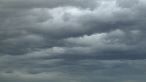 Sheared Clouds Stock Footage 54757254