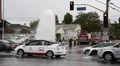 Sheared Fire Hydrant HD Footage