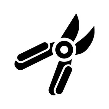 Shears icon. Stock Illustration