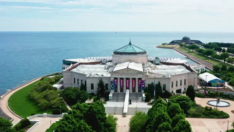 Shedd Aquarium Flyover Video stock 277595217