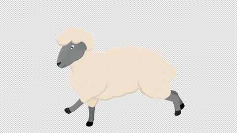 Cartoon Sheep Stock Footage ~ Royalty Free Stock Videos | Pond5