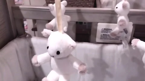 Sheep Baby Mobile Stock Footage 244960684