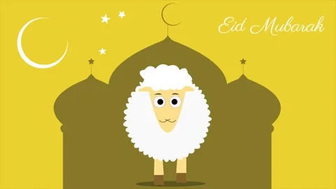 Sheep Eid Al-Adha Stock Footage 300139316