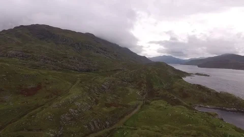 Sheep Farm, Lost Valley, Louisburgh, Co Mayo, Ireland 5 Stock Footage
