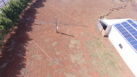 Sheep Herding with Drone Pt 2 스톡 동영상 89266715