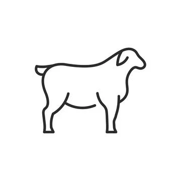 Sheep Icon Stock Illustration