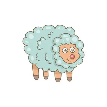 Sheep icon Stock Illustration