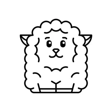 Sheep icon Stock Illustration