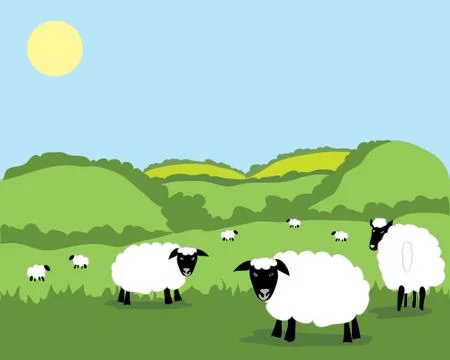 Sheep Stock Illustration