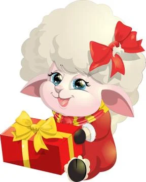 The sheep Stock Illustration