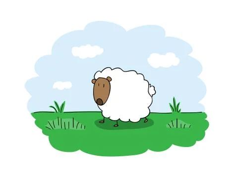 Sheep Stock Illustration