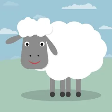 Sheep Illustrazione stock