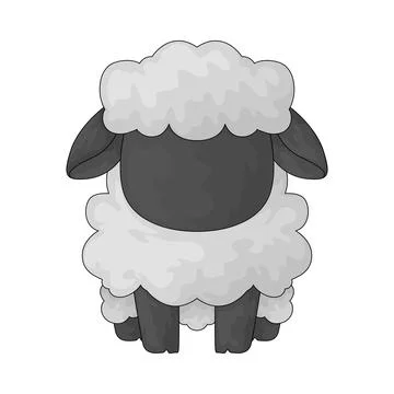 Sheep illustration Stock Illustration