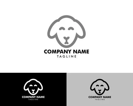 Sheep logo, Lamb vector design Stock Illustration