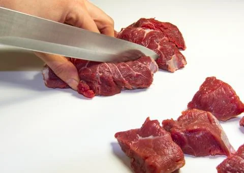 Sheep mutton meat Stock Photos