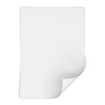 Sheet of a4 paper 스톡 일러스트