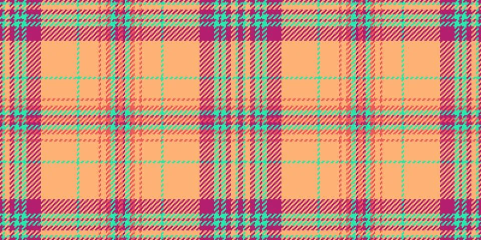 Sheet background textile plaid, anniversary check vector pattern. Cultural .. Illustrazione stock