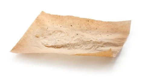 Sheet of baking paper Stock Photos