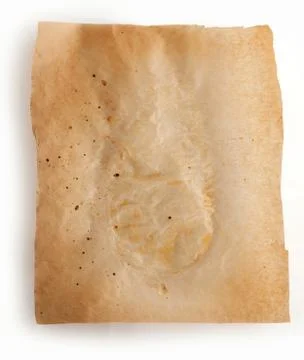 Sheet of baking paper Stock Photos