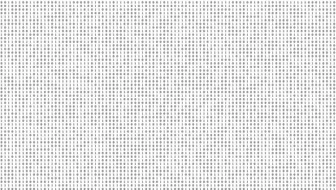 Sheet Of Binary Codes Listing Seamless Pattern Stock Illustration