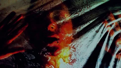 Sheet of Blood Stock Footage 79201502