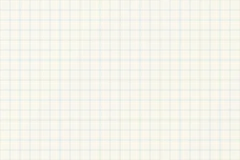 Sheet from a checkered notebook, school. Vector illustration Stock Illustration