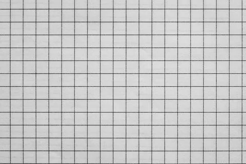 Sheet of checkered paper Stock Photos
