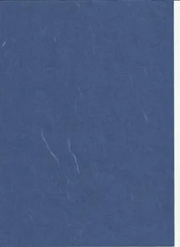 Sheet of deep blue textured paper is lying flat in flat vector design, with Stock Illustration
