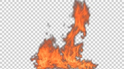 SHEET FIRE 10_LARGE_BURNS DOWN Stock Footage 53797990