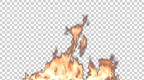 SHEET FIRE (CLOSE UP) 2_LARGE_OFFSCREEN_FLAMES Stock Footage 53797249