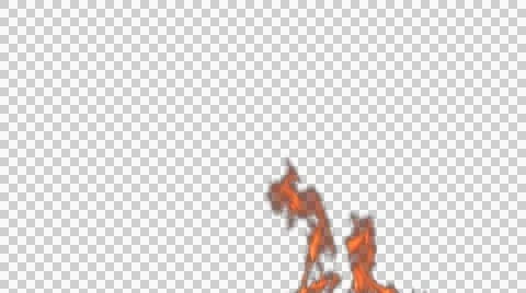 SHEET FIRE_SMALL_IN SCREEN Stock Footage 53797338