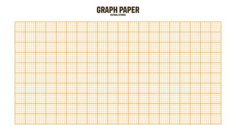 Sheet of graph paper with grid. Millimeter paper texture, geometric pattern イラスト素材