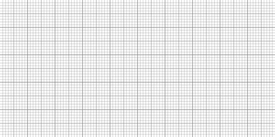 Sheet of graph paper with grid. Millimeter paper texture, geometric pattern Illustrazione stock