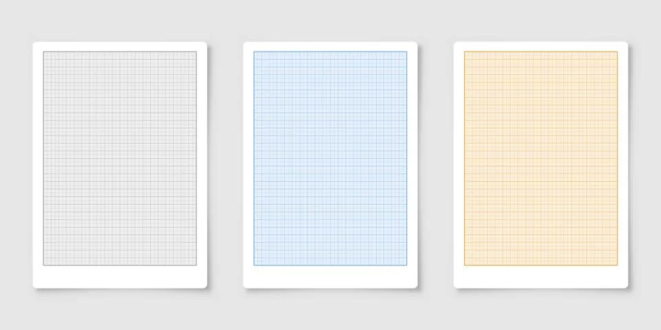 Sheet of graph paper with grid. Millimeter paper texture, geometric pattern 스톡 일러스트