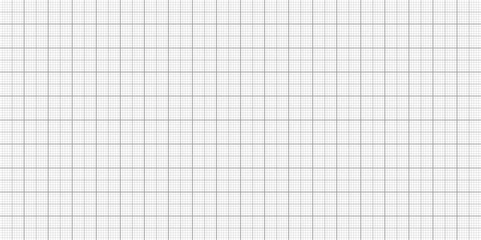 Sheet of graph paper with grid. Millimeter paper texture, geometric pattern Stock Illustration