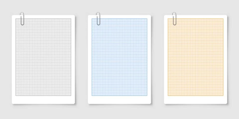 Sheet of graph paper with grid. Millimeter paper texture, geometric pattern 스톡 일러스트