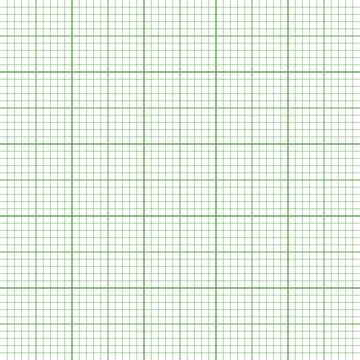 Sheet of graph paper with grid. Millimeter paper texture, geometric pattern Illustrazione stock