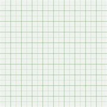 Sheet of graph paper with grid. Millimeter paper texture, geometric pattern Illustrazione stock