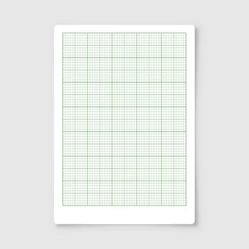 Sheet of graph paper with grid. Millimeter paper texture, geometric pattern イラスト素材