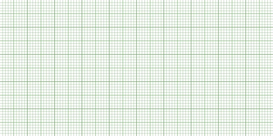 Sheet of graph paper with grid. Millimeter paper texture, geometric pattern Stock Illustration