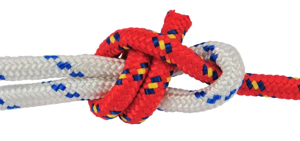 Sheet knot Stock Photos