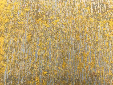 The sheet of metal is covered with rust Stock Photos