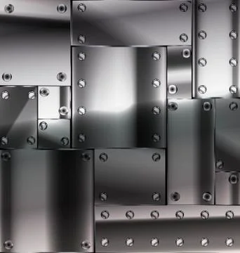 Sheet of metal Stock Illustration