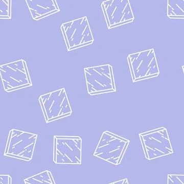 Sheet metal line seamless pattern Stock Illustration