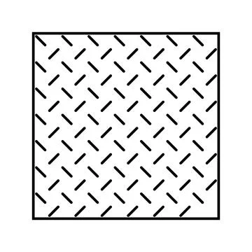 Sheet metal manufacturing engineer line icon vector illustration 스톡 일러스트